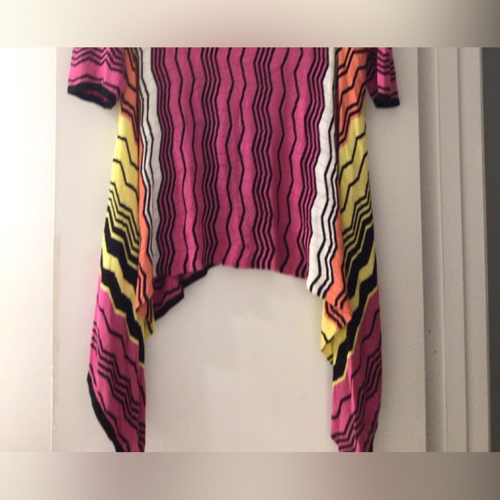 Rare! Rainbow cascading sweater